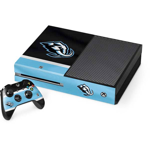 NHL Utah Mammoth Striped Jersey Xbox One Console and Controller Bundle Skin