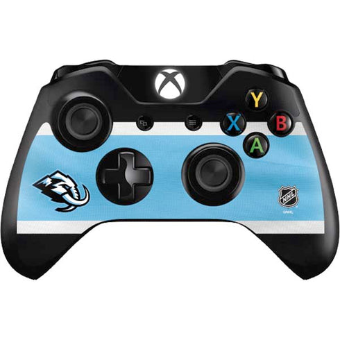 NHL Utah Mammoth Striped Jersey Xbox One Controller Skin