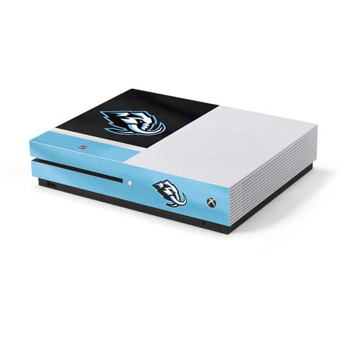 NHL Utah Mammoth Striped Jersey Xbox One S Console Skin