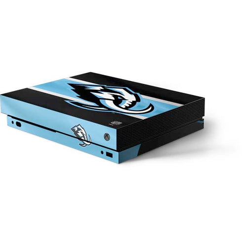 NHL Utah Mammoth Striped Jersey Xbox One X Console Skin