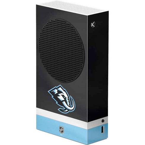 NHL Utah Mammoth Striped Jersey Xbox Series S Console Skin
