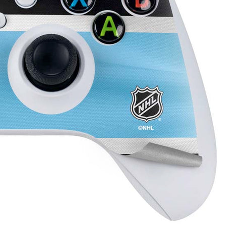 NHL Utah Mammoth Striped Jersey Xbox Series S Controller Skin