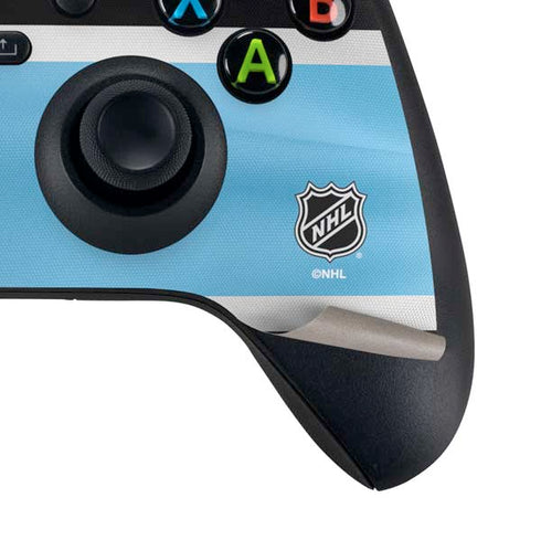 NHL Utah Mammoth Striped Jersey Xbox Series X Controller Skin