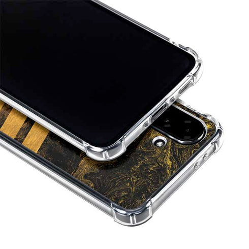 Striped Marble Galaxy A36 5G Clear Case