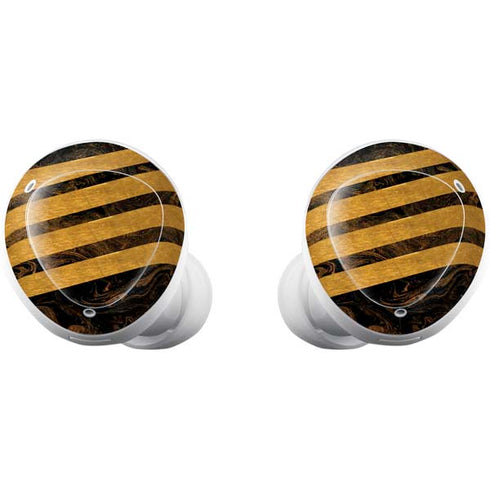 Striped Marble Galaxy Buds Plus Skin
