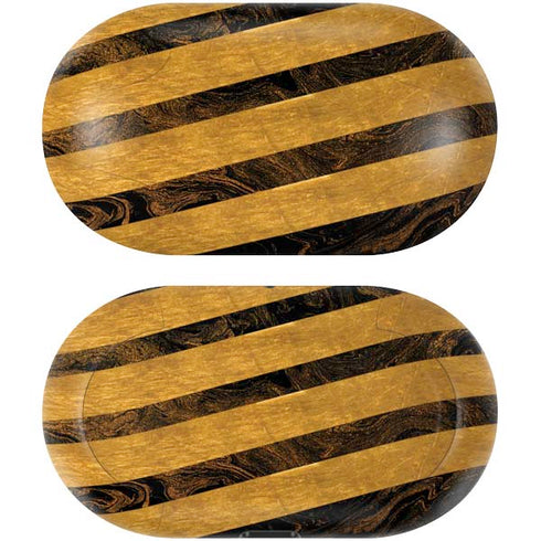 Striped Marble Galaxy Buds Skin