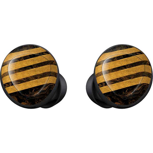 Striped Marble Galaxy Buds Skin