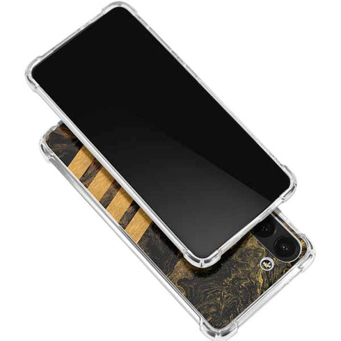 Striped Marble Galaxy S24 FE Clear Case