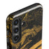 Striped Marble Galaxy S25 Impact Case