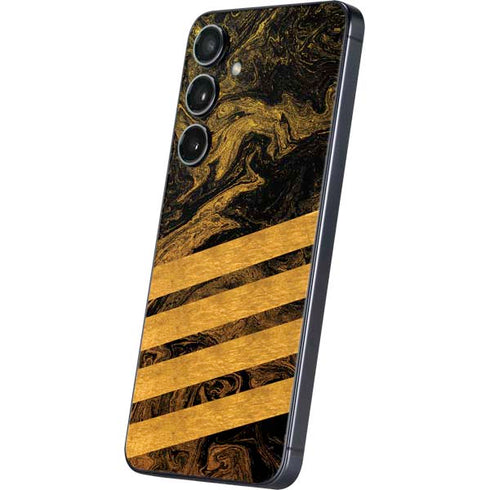 Striped Marble Galaxy S24 Skin