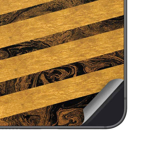 Striped Marble Galaxy S24 Skin