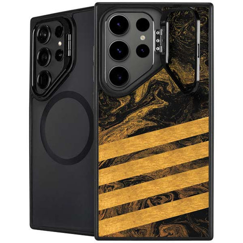 Striped Marble Galaxy S25 Ultra Kickstand Case