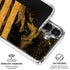 Striped Marble Galaxy S26 Clear Case