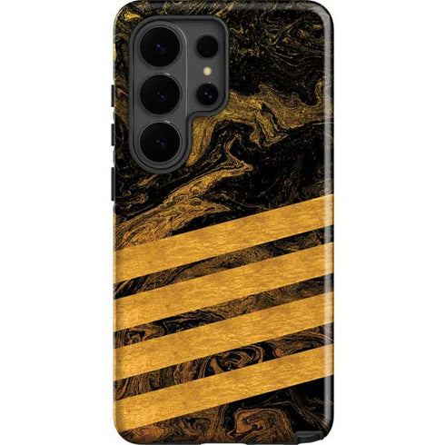 Striped Marble Galaxy S26 Ultra Impact Case