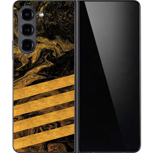 Striped Marble Galaxy Z Fold5 5G Skin