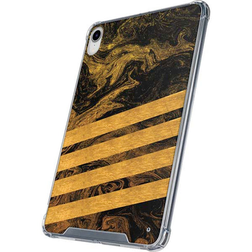 Striped Marble iPad 11th Gen (2025) Clear Case