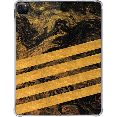 Striped Marble iPad Pro 11in (2024) Clear Case