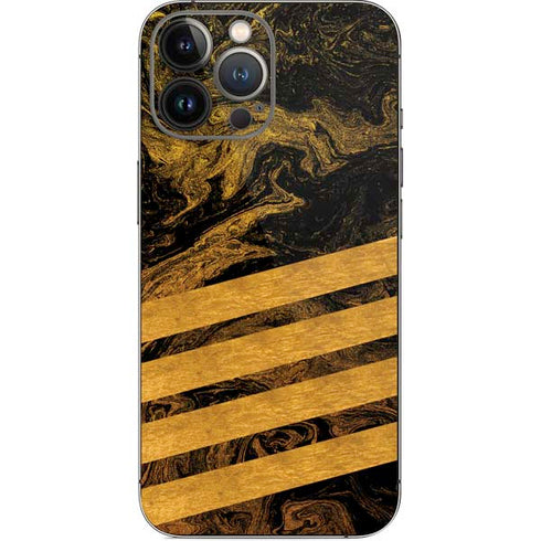 Striped Marble iPhone 15 Pro Max Skin
