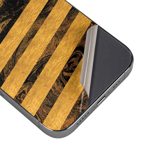 Striped Marble iPhone 15 Pro Max Skin