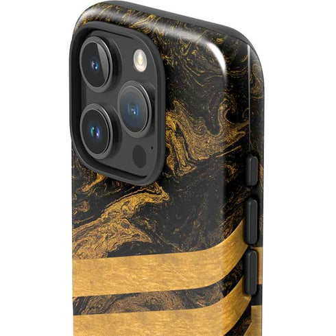 Striped Marble iPhone 16 Pro Max Impact Case