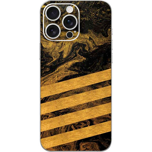 Striped Marble iPhone 16 Pro Max Skin