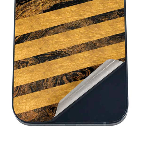 Striped Marble iPhone 16 Skin