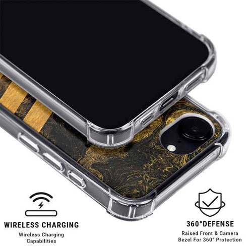 Striped Marble iPhone 16e MagSafe Case