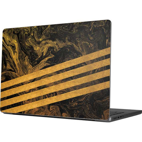 Striped Marble Apple MacBook Pro 14-inch Skin