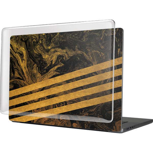 Striped Marble MacBook Cases