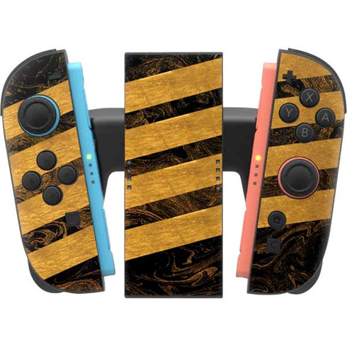 Striped Marble Nintendo Switch 2 (2025) Joy-Con Controller Skin