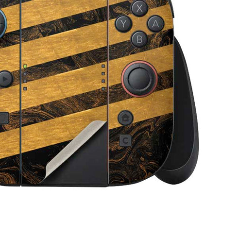 Striped Marble Nintendo Switch 2 (2025) Joy-Con Controller Skin