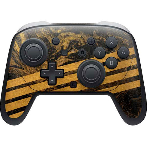 Striped Marble Nintendo Switch 2 (2025) Pro Controller Skin