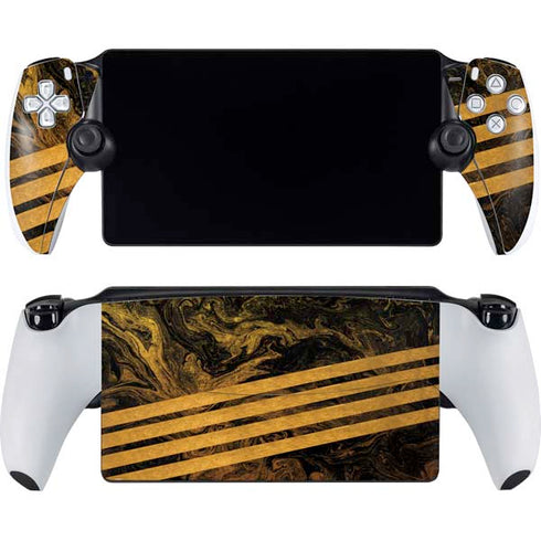 Striped Marble PlayStation PS5 Skins