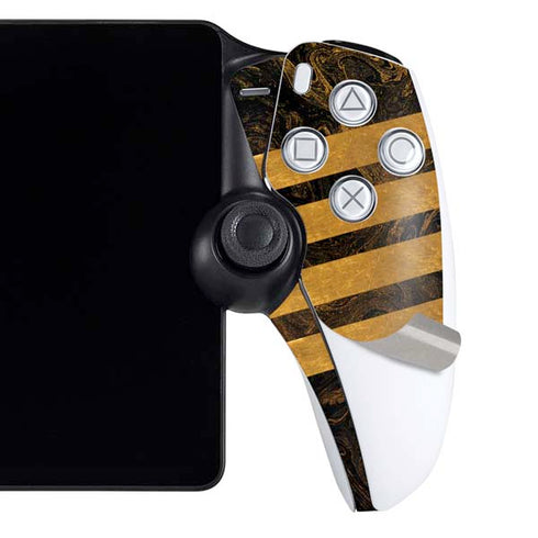 Striped Marble PlayStation Portal Remote Player Skin