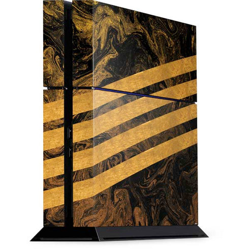 Striped Marble PlayStation PS4 Skins