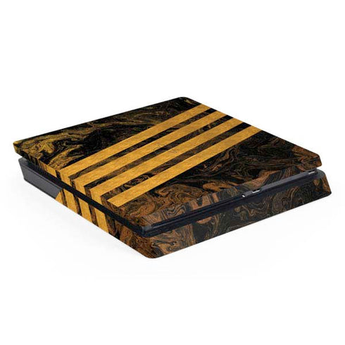 Striped Marble PlayStation PS4 Skins