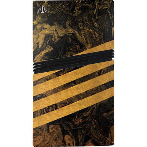Striped Marble PS5 Pro Bundle Skin
