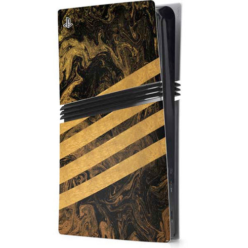 Striped Marble PS5 Pro Console Skin