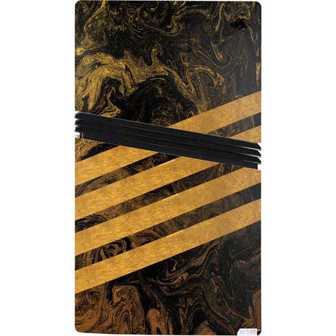 Striped Marble PS5 Pro Console Skin