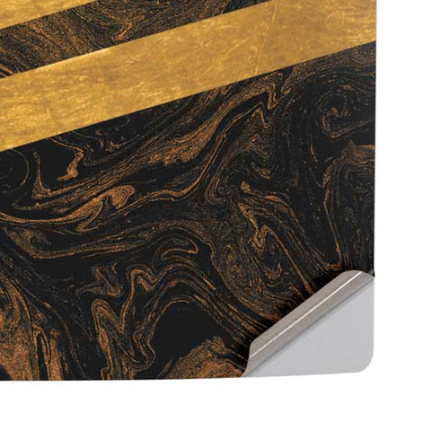 Striped Marble PS5 Pro Disk Console Skin