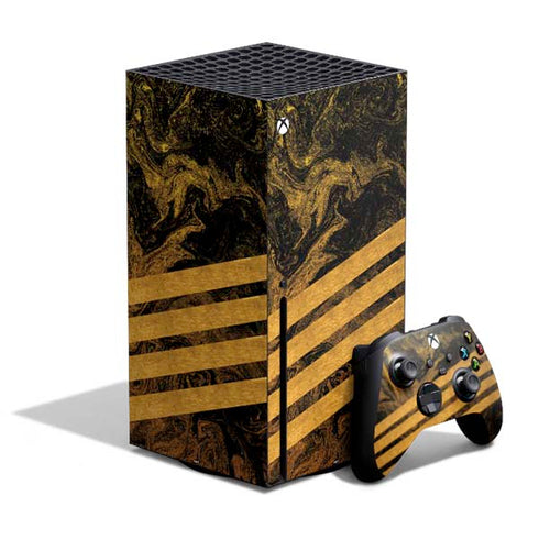 Striped Marble Xbox Series X Bundle Skin