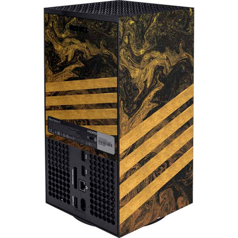 Striped Marble XBox Series X Digital Edition Bundle Skin