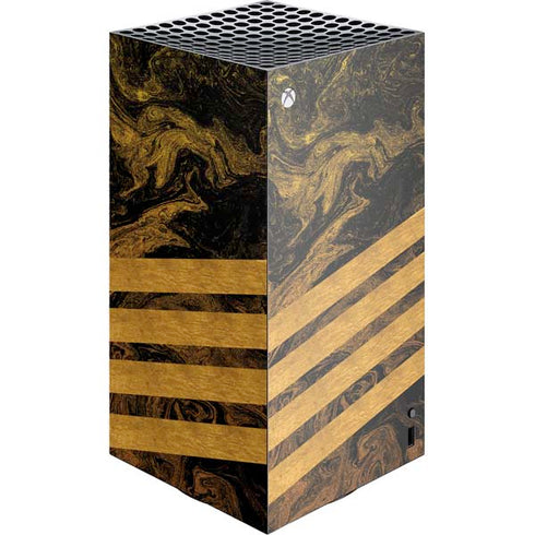 Striped Marble XBox Series X Digital Edition Console Skin