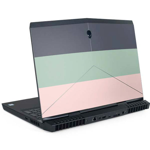 Striped Spring Colors Dell Alienware Skin