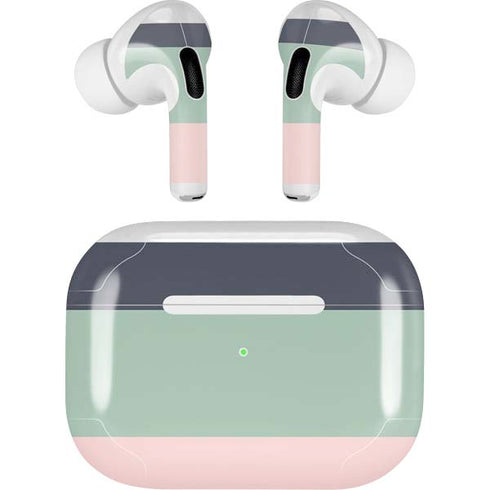 Striped Spring Colors AirPods Skins