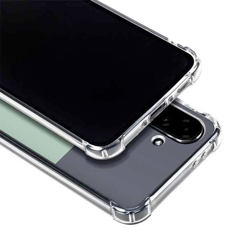 Striped Spring Colors Galaxy A36 5G Clear Case