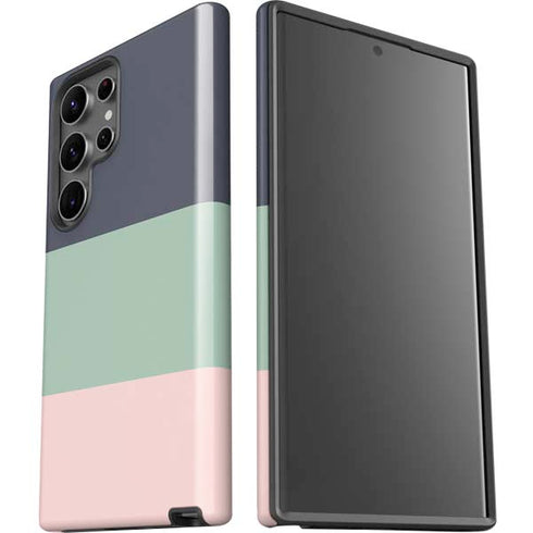 Striped Spring Colors Galaxy S23 Ultra Pro Case
