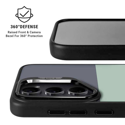 Striped Spring Colors Galaxy S25 Ultra Kickstand Case