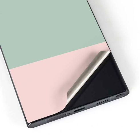 Striped Spring Colors Galaxy S24 Ultra Skin