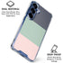 Striped Spring Colors Galaxy S25 Clear Case
